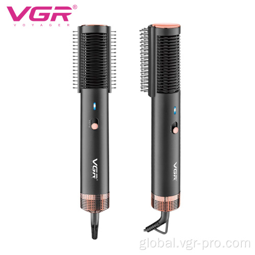 Salon Barber Hair Straightener VGR Household Electric Hot Comb Hair Straightener Brush Factory